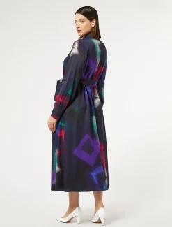 Marina Rinaldi Robe-chemise en sergé NOIR Clearance