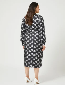 Marina Rinaldi Robe-chemise en sergé NOIR Hot