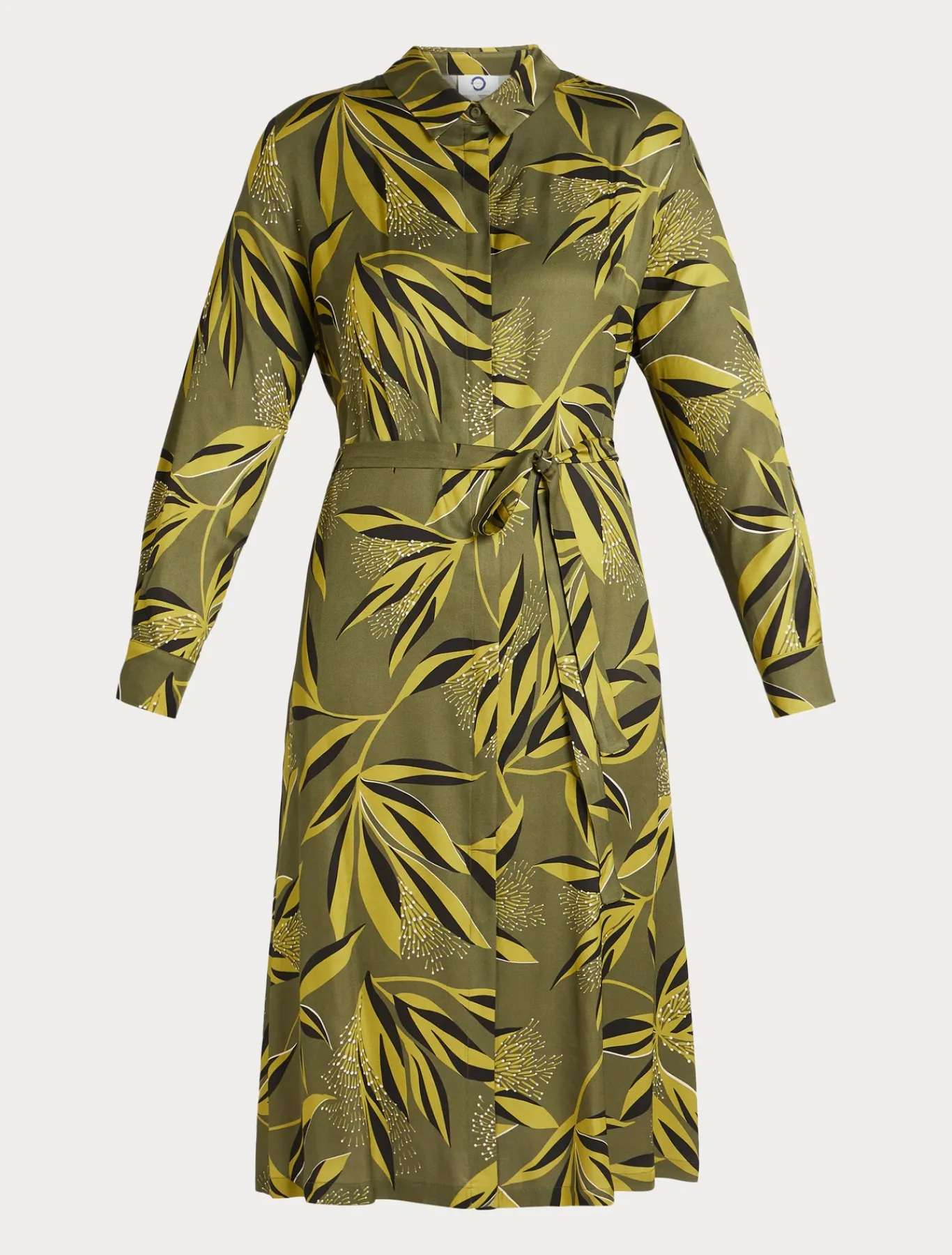 Marina Rinaldi Robe-chemise en sergé VERTMOUSSE Clearance