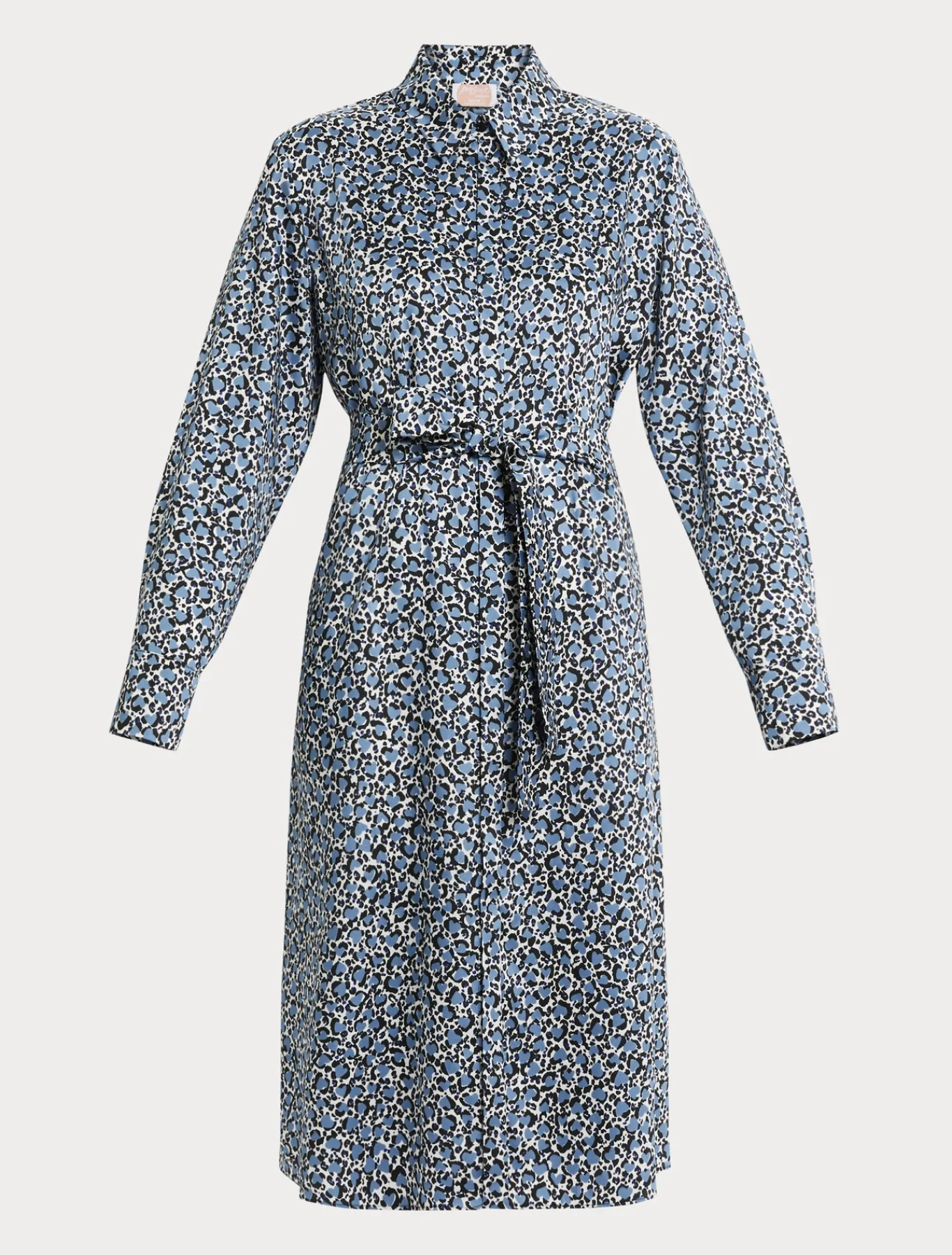 Marina Rinaldi Robe-chemise en sergé AZURE Discount