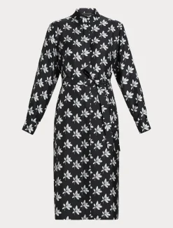 Marina Rinaldi Robe-chemise en sergé NOIR Hot