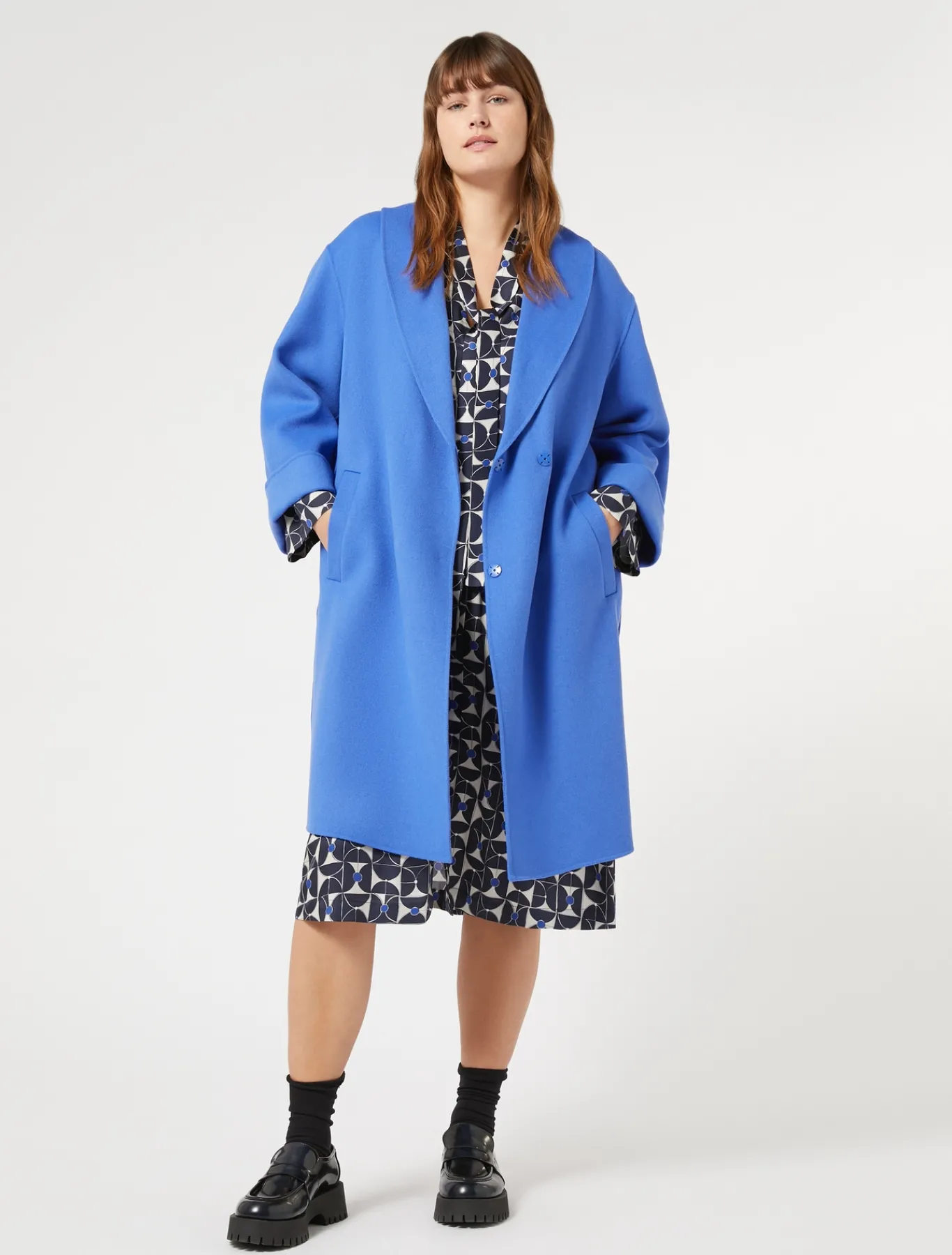 Marina Rinaldi Robe-chemise en sergé BLEUMARINE Fashion