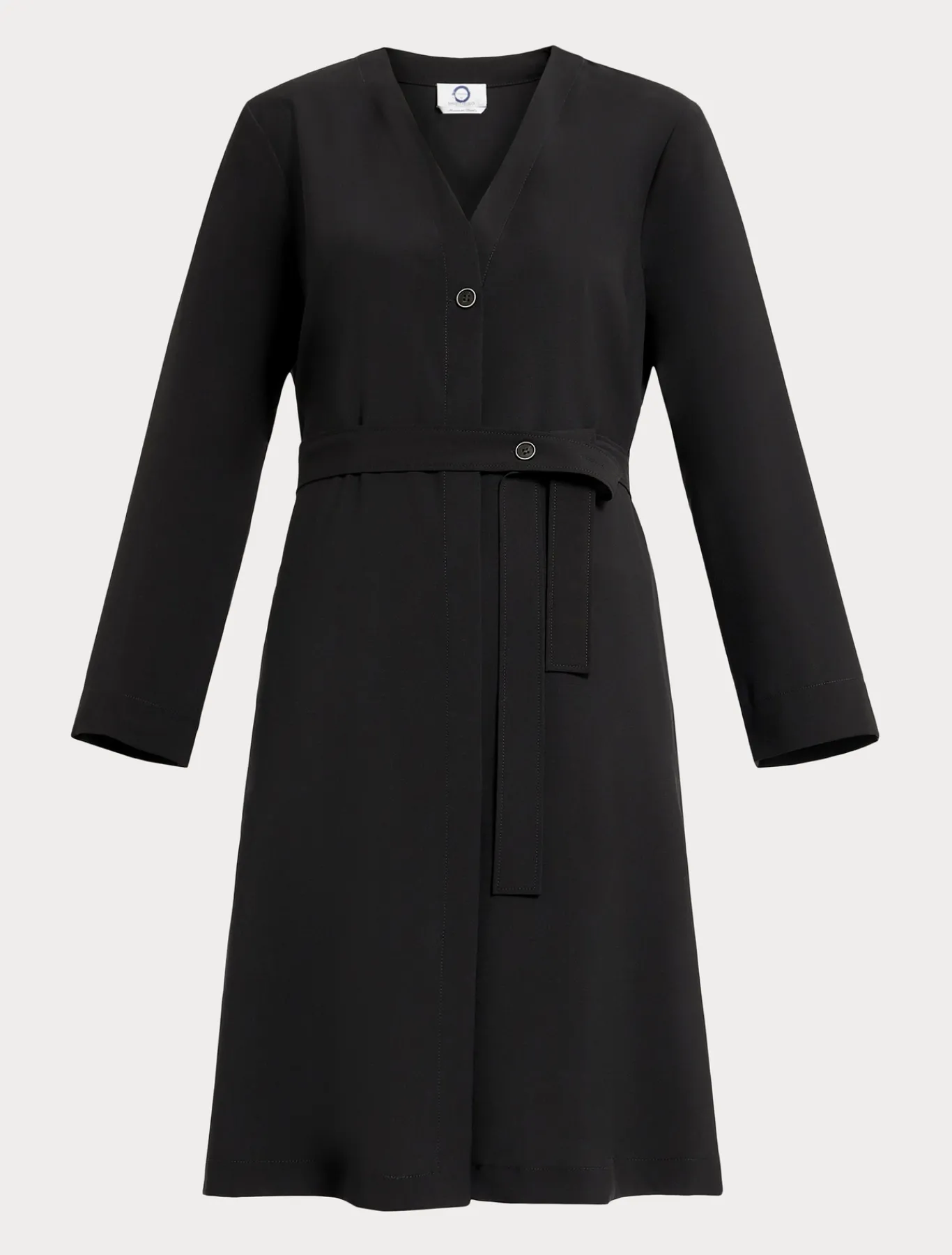 Marina Rinaldi Robe-chemise en toile de pure laine NOIR Best