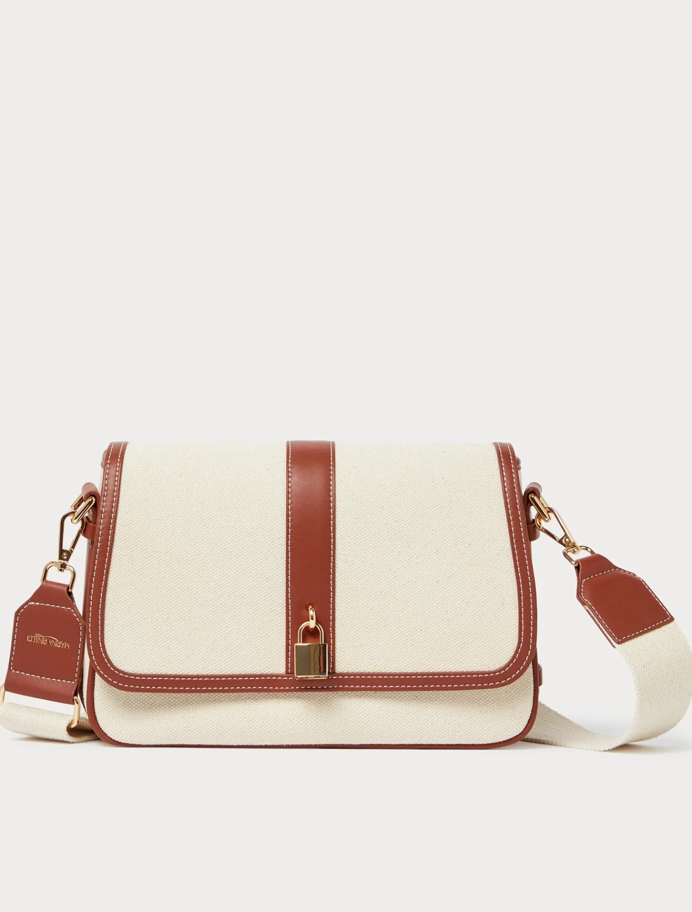 Marina Rinaldi Sac à bandoulière en toile NATUREL Fashion