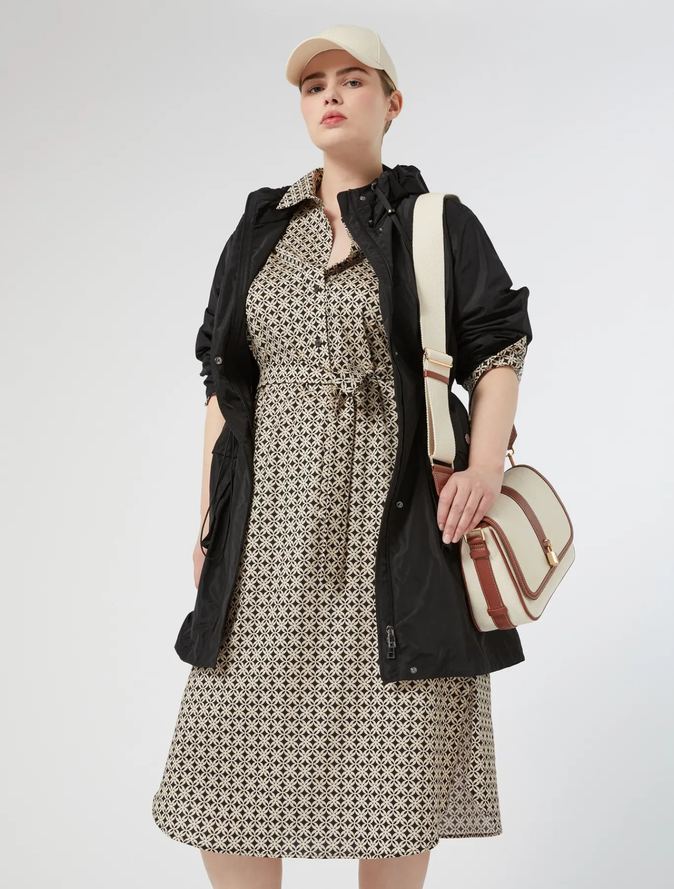 Marina Rinaldi Sac à bandoulière en toile NATUREL Fashion