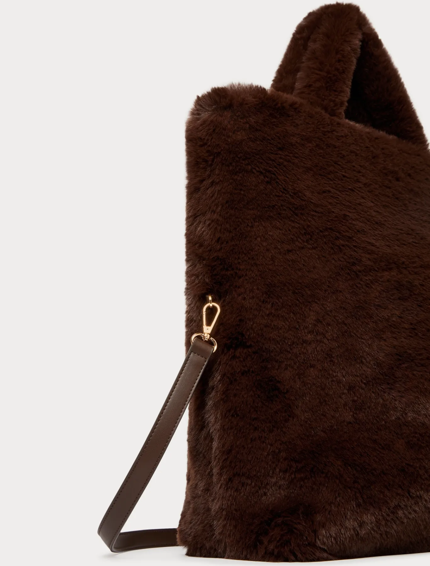 Marina Rinaldi Sac cabas à la texture douce MARRONFONCE Clearance