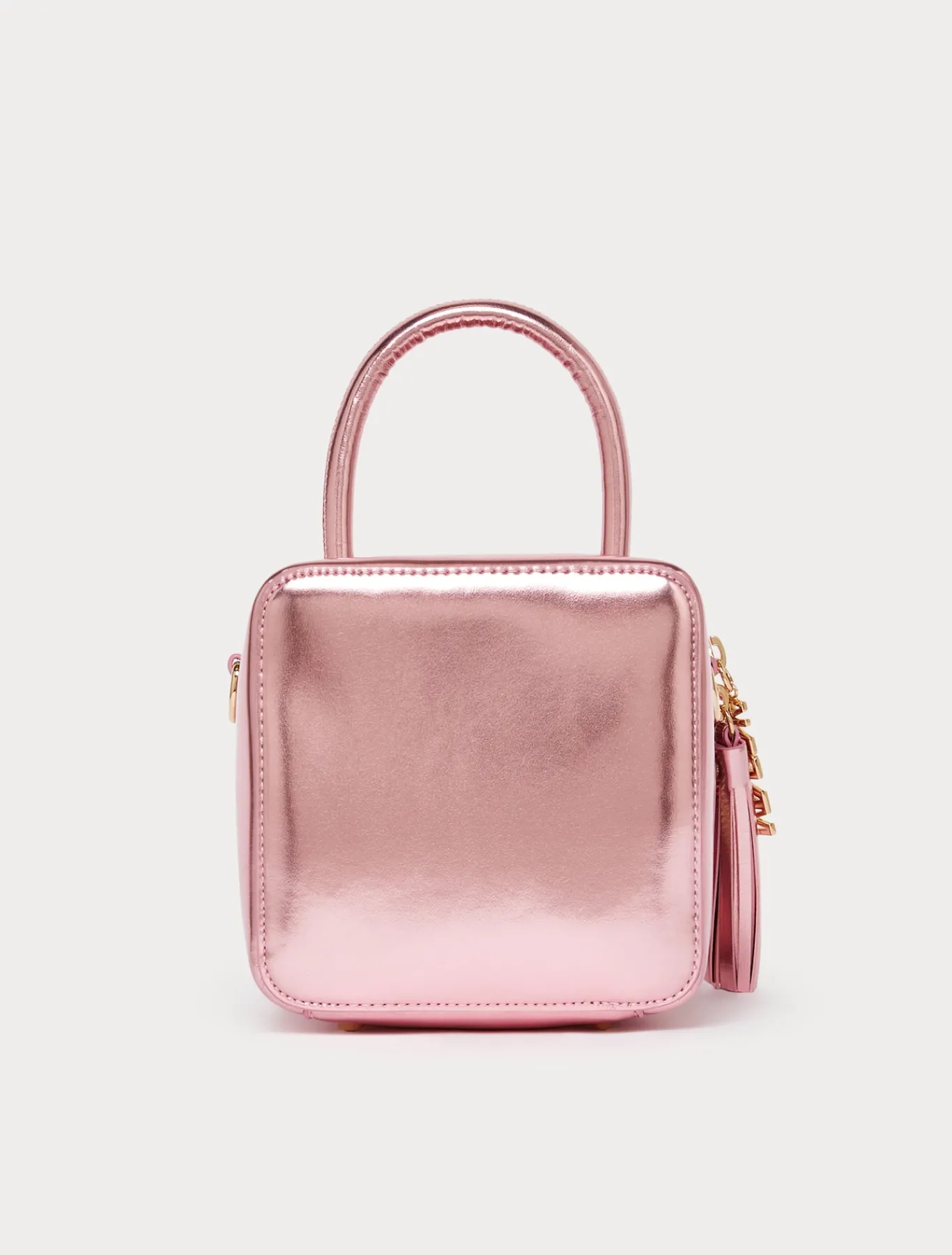 Marina Rinaldi Sac cube lamé ROSE Hot