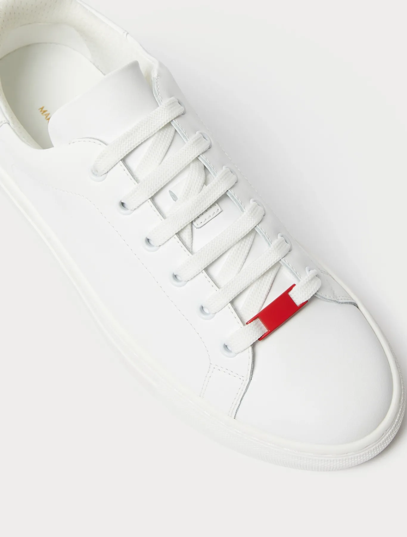 Marina Rinaldi Sneakers en cuir BLANCNEUTRE New