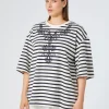 Marina Rinaldi Sweat-shirt en jersey avec broderies IVOIRE Best