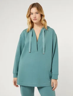 Marina Rinaldi Sweat-shirt en jersey de coton VERTSAUGE Hot