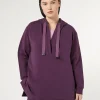 Marina Rinaldi Sweat-shirt en jersey de coton VIOLET Clearance