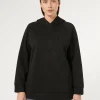 Marina Rinaldi Sweat-shirt en jersey interlock NOIR Clearance