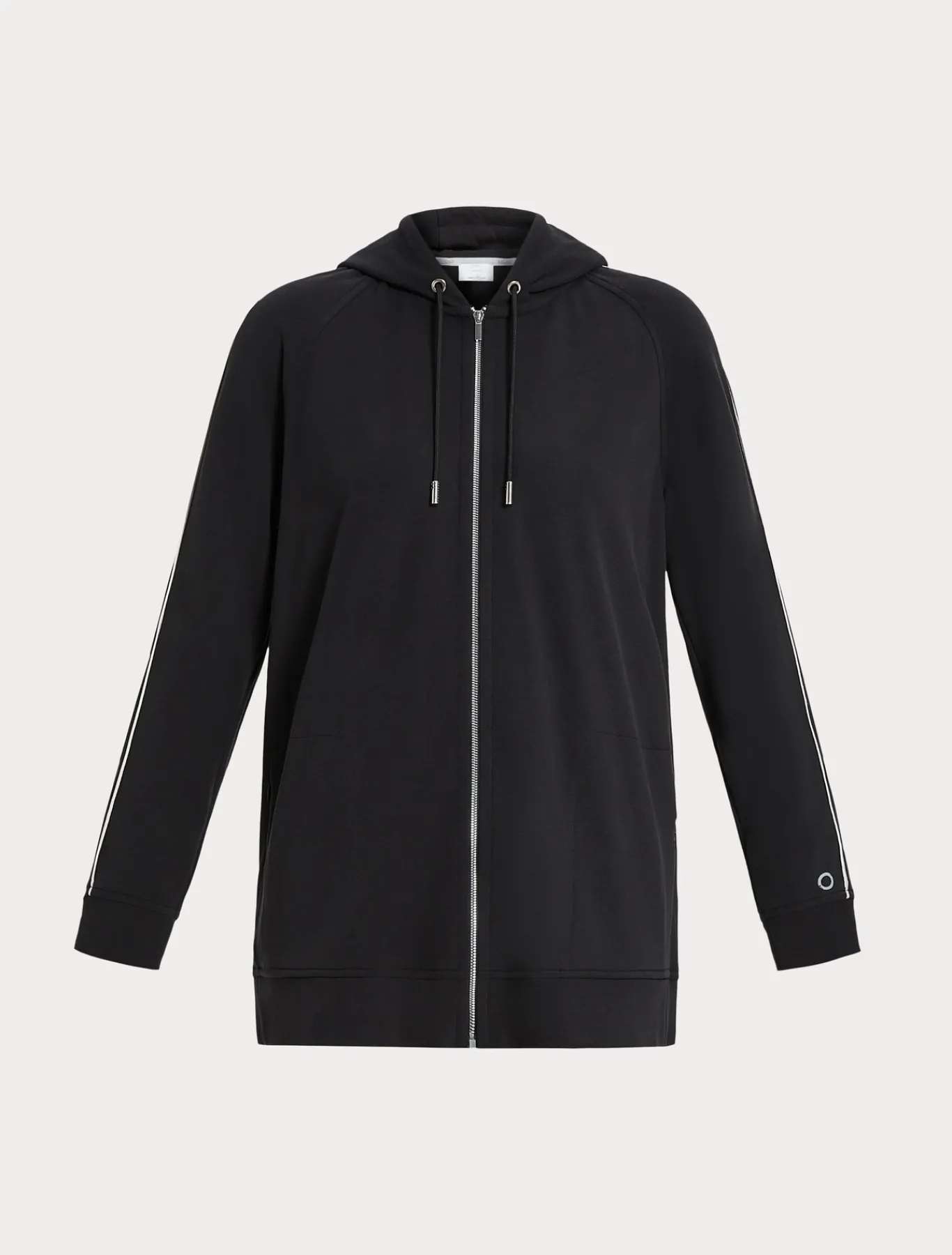 Marina Rinaldi Sweat-shirt en jersey interlock NOIR Outlet