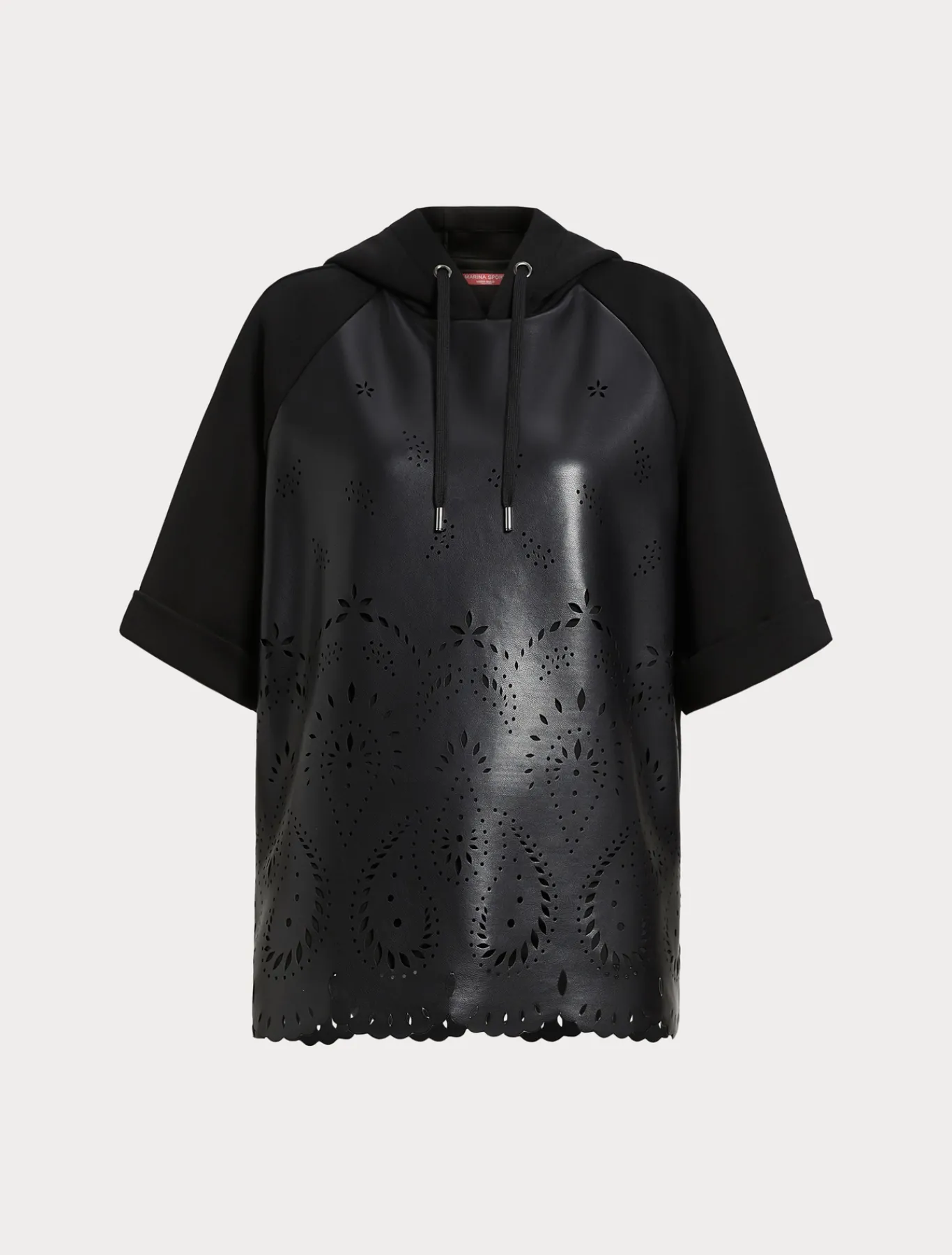 Marina Rinaldi Sweat-shirt en jersey scuba NOIR Sale