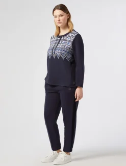 Marina Rinaldi Sweat-shirt en jersey scuba BLEUMARINE Best