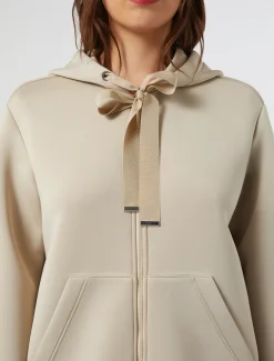 Marina Rinaldi Sweat-shirt en scuba SABLE Outlet