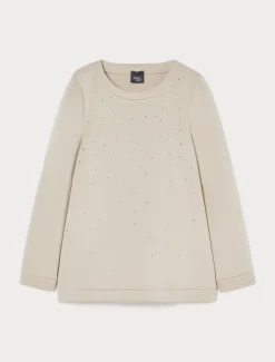 Marina Rinaldi Sweat-shirt en scuba SABLE Clearance