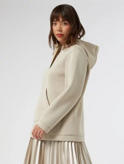 Marina Rinaldi Sweat-shirt en scuba SABLE Outlet