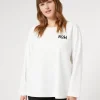 Marina Rinaldi Sweat-shirt en scuba crêpe LAIT Discount