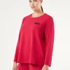 Marina Rinaldi Sweat-shirt en scuba crêpe FUCHSIA Fashion