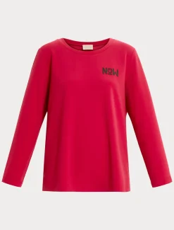 Marina Rinaldi Sweat-shirt en scuba crêpe FUCHSIA Fashion