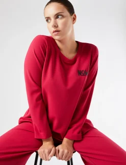 Marina Rinaldi Sweat-shirt en scuba crêpe FUCHSIA Fashion