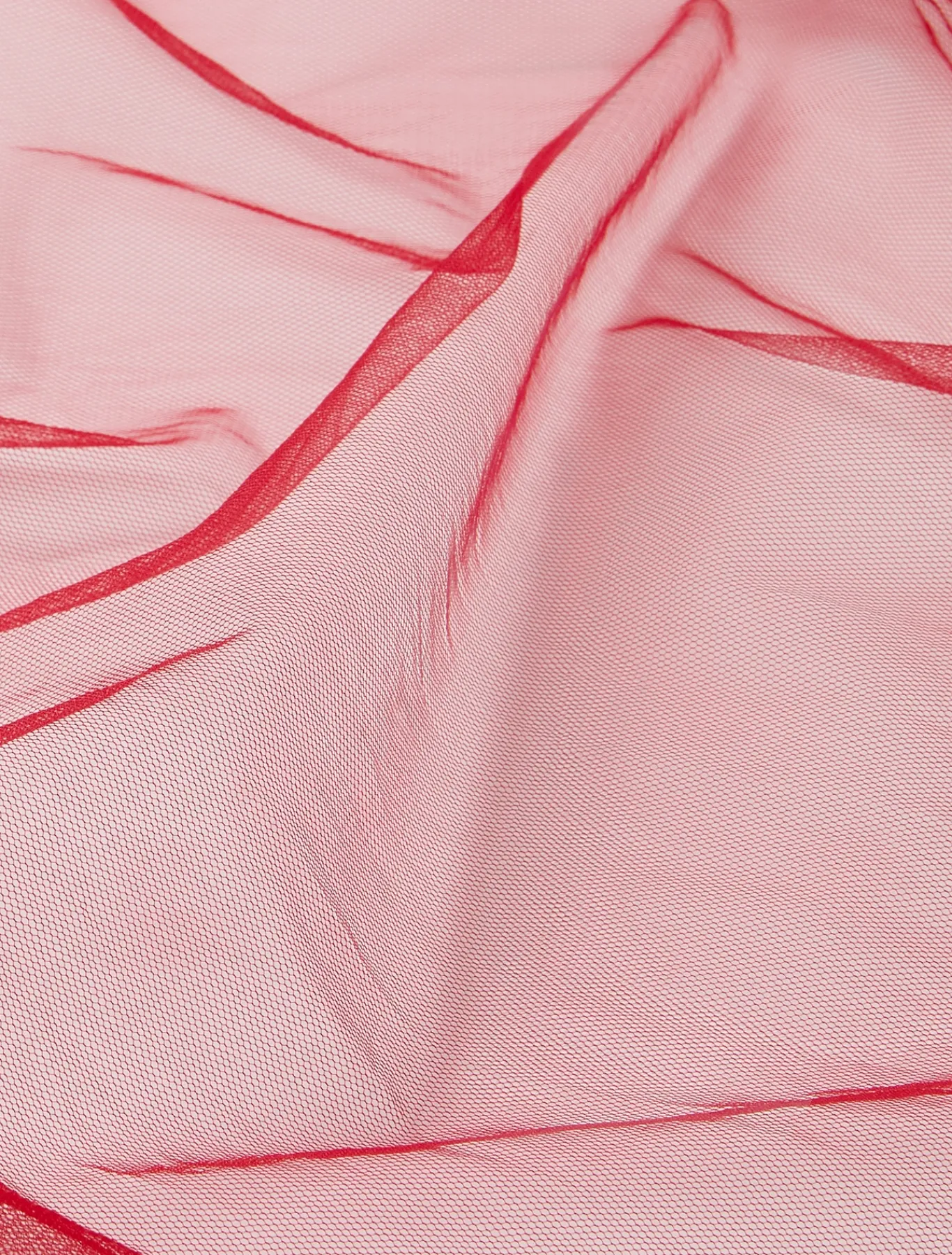 Marina Rinaldi Étole en tulle ROUGE Discount