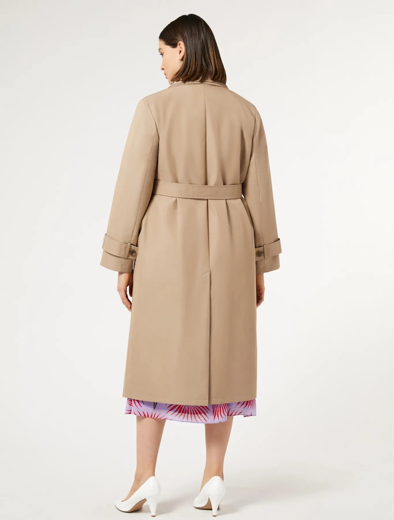 Marina Rinaldi Trench-coat surdimensionné en sergé imperméable SABLE Fashion