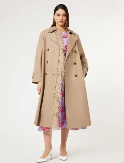 Marina Rinaldi Trench-coat surdimensionné en sergé imperméable SABLE Fashion