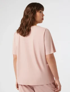 Marina Rinaldi T-shirt brodé en jersey ROSE Online