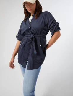 Marina Rinaldi T-shirt brodé en jersey BLANC Clearance
