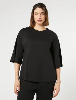 Marina Rinaldi T-shirt en jersey NOIR New