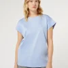 Marina Rinaldi T-shirt en jersey AZURE Outlet