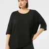Marina Rinaldi T-shirt en jersey NOIR Fashion