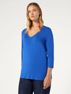 Marina Rinaldi T-shirt en jersey BLEUDECHINE Discount