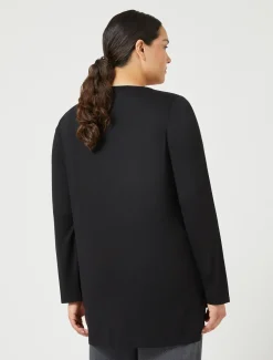 Marina Rinaldi T-shirt en jersey NOIR New