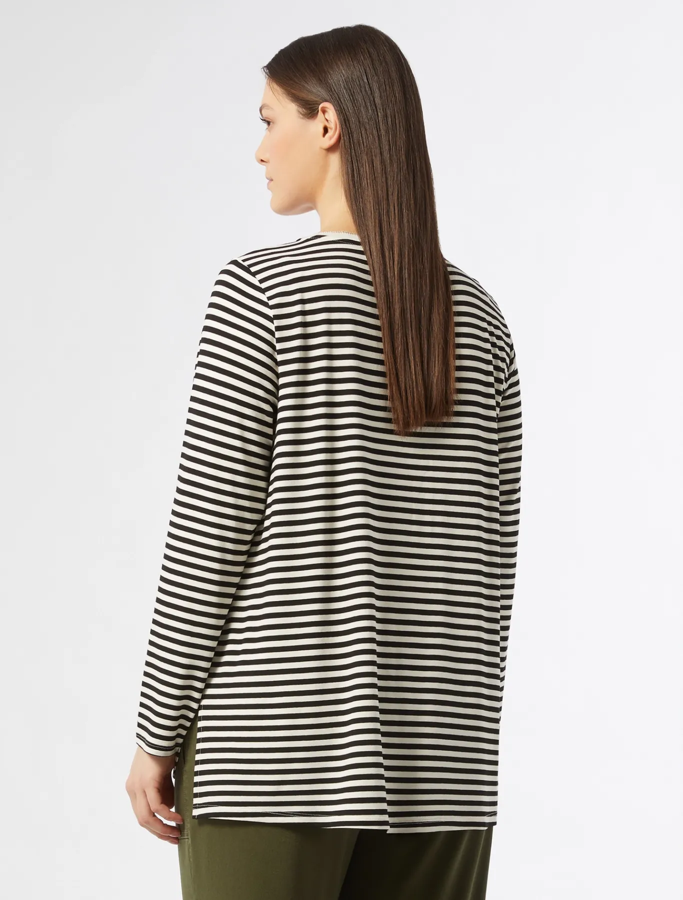 Marina Rinaldi T-shirt en jersey IVOIRE New