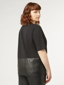 Marina Rinaldi T-shirt en jersey NOIR Best