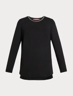 Marina Rinaldi T-shirt en jersey NOIR New