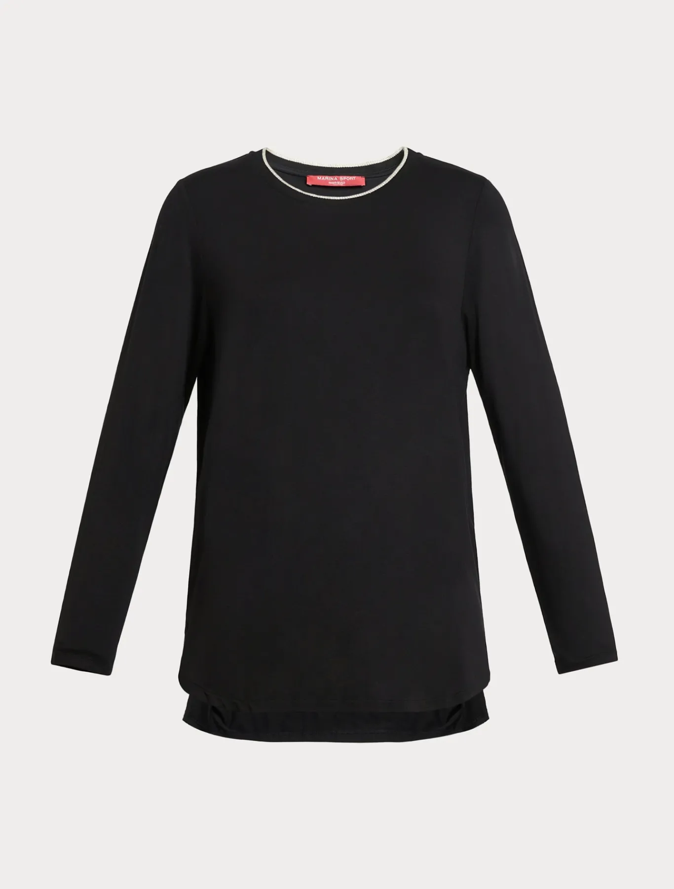 Marina Rinaldi T-shirt en jersey NOIR New