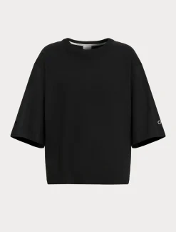 Marina Rinaldi T-shirt en jersey NOIR New
