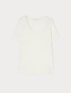 Marina Rinaldi T-shirt en jersey BLANC Outlet