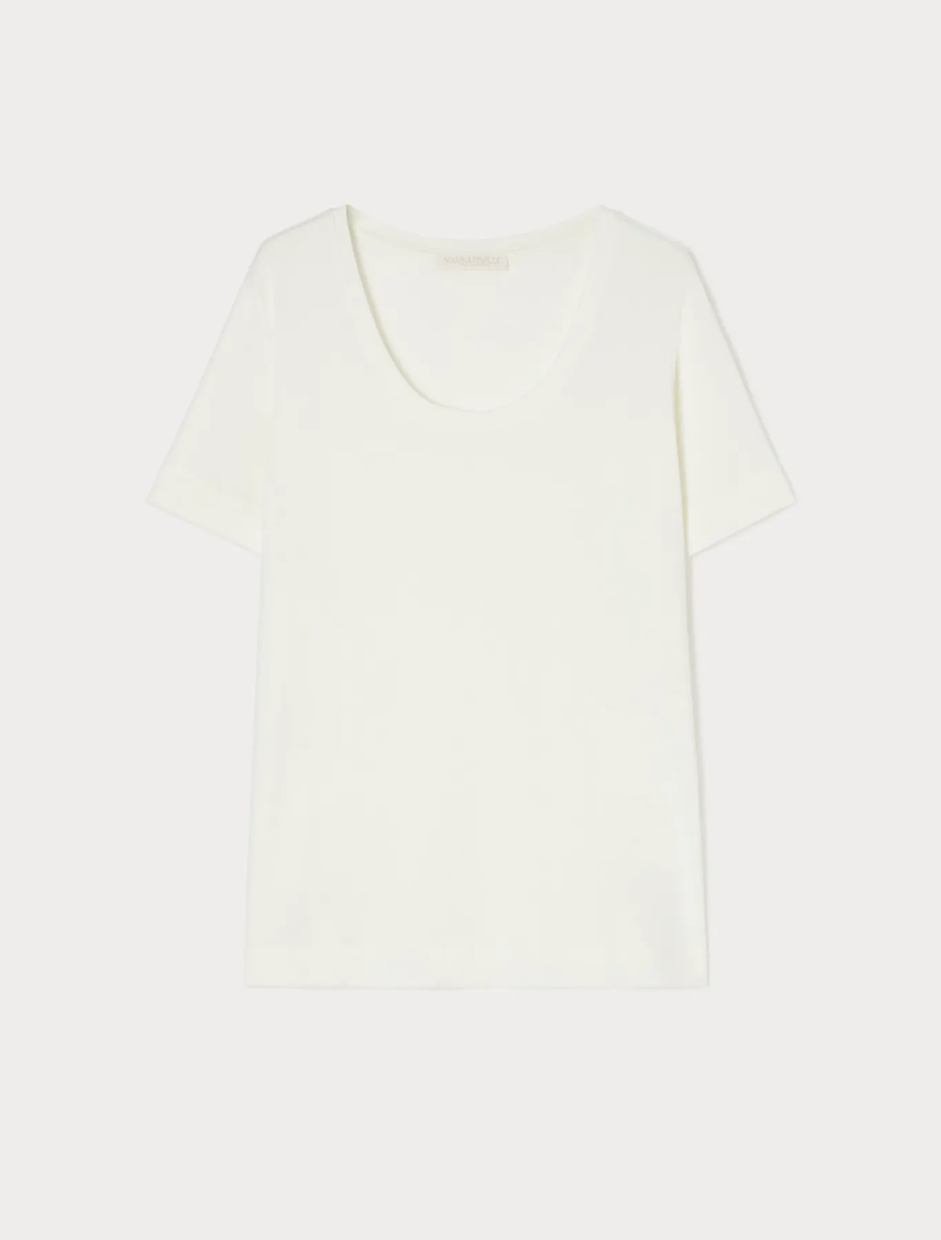 Marina Rinaldi T-shirt en jersey BLANC Outlet