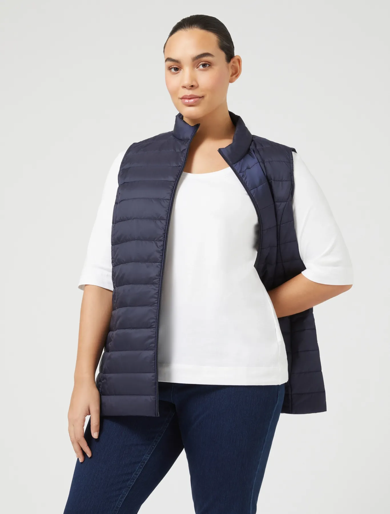 Marina Rinaldi T-shirt en jersey BLANCNEUTRE Sale