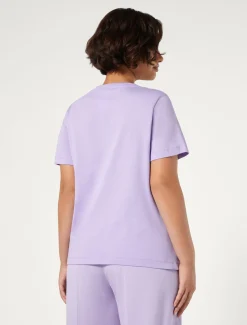 Marina Rinaldi T-shirt en jersey avec strass LILAS New