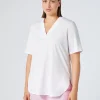 Marina Rinaldi T-shirt en jersey de coton BLANCNEUTRE Fashion