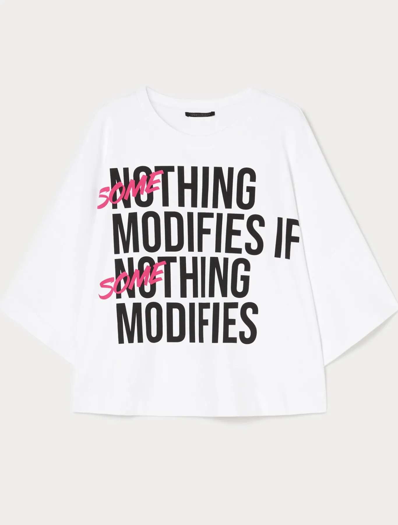 Marina Rinaldi T-shirt en jersey de coton BLANCNEUTRE Hot