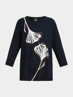 Marina Rinaldi T-shirt en jersey de coton stretch BLEUMARINE Sale