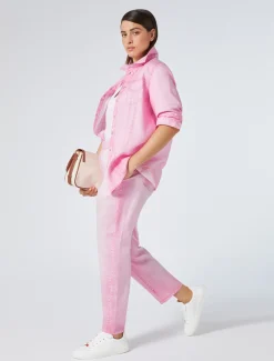 Marina Rinaldi T-shirt en jersey de coton BLANCNEUTRE Fashion