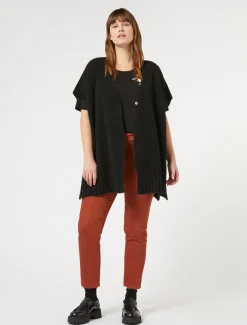 Marina Rinaldi T-shirt en jersey de viscose stretch NOIR Clearance